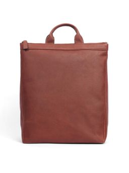 Mai Soli - Men Cognac Brown Genuine Leather Kyoto Backpack