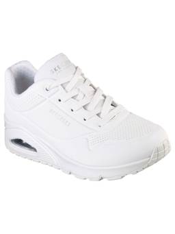 SKECHERS - Uno - Stand On Air White Sneakers