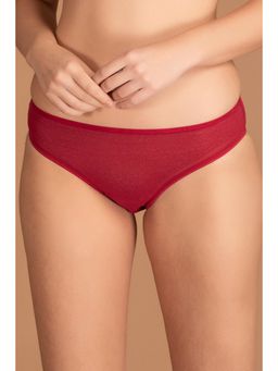Clovia - Low Waist Bikini Panty In Maroon