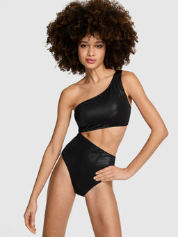 Victoria's Secret - Black Cutout One-Piece Swimsuit