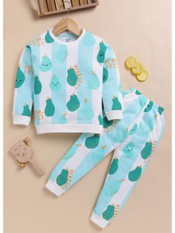 Toonyport - Boys Graphic Sweatshirt with Joggers- Blue