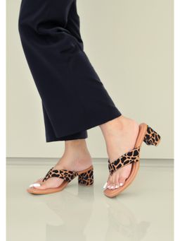 Monrow - Serena Beige Block Heels