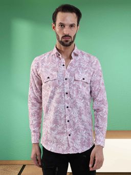BOTABOCHI - Mens Organic Floral Full Sleeve Shirt