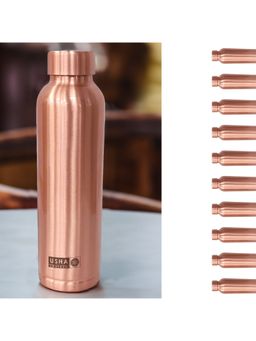 USHA SHRIRAM - Pack of 10 Copper 950ml Doctor Bottle Plain