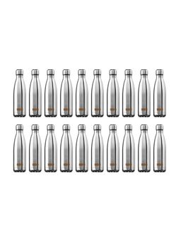 USHA SHRIRAM - Pack of 20 1000ml Insulated Milo SS Bottle-Silver