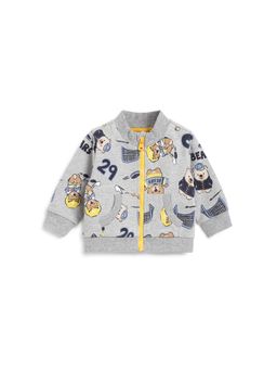 Chicco - Boys Light Grey Printed Sweatshirt