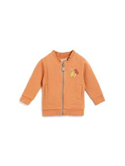 Chicco - Boys Medium Orange Printed Sweatshirt