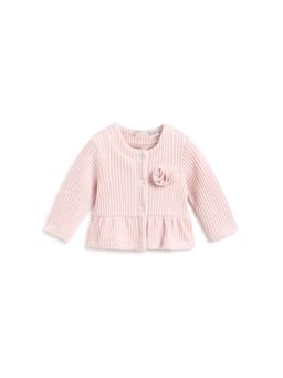 Chicco - Girls Light Pink Solid Sweatshirt