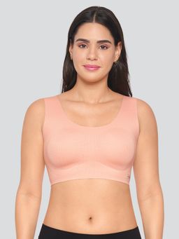 Dermawear - Women's Breezeology Full Coverage Bra - Peach