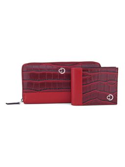 Caprese - Onyx Wallet Combo Men and Women - Red