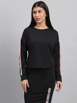 Fitleasure - Black Lightweight Breathable Flex Ease Loose Top