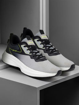 AVANT - Mens Punch Running Shoes - Light Grey & Black