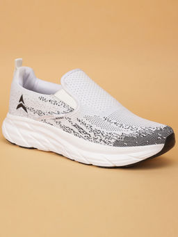 AVANT - Mens Geostride Slip-On Walking Shoes - Light Grey