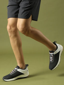 AVANT - Mens Powerpace Running Shoes - Black & L Green