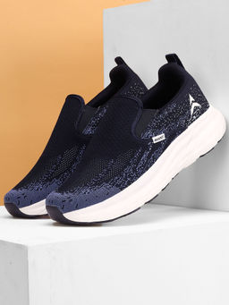 AVANT - Mens Geostride Slip-On Walking Shoes - Navy Blue