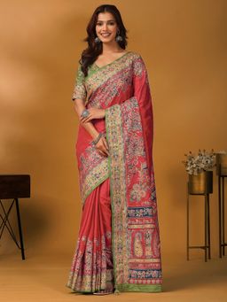 Akhilam - Saree with Unstitched Blouse