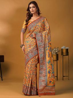Akhilam - Viscose Saree with Unstitched Blouse