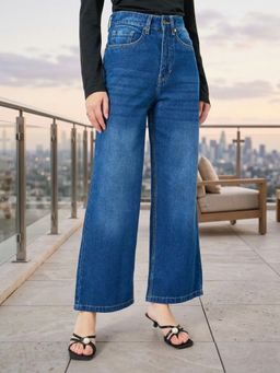 Styli - Blue Casual Plain Jeans