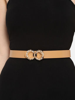 Twenty Dresses by Nykaa Fashion - Beige Stuck In Circles Belts