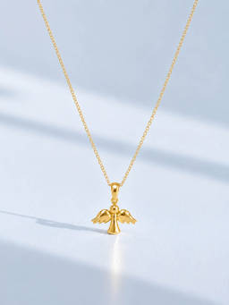 Axora Life - 925 Sterling Silver Guardian Angel Pendant Only for Women