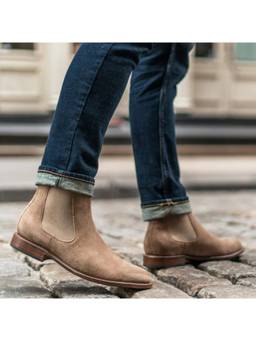 THE ALTER - Chelsea Boots-Beige