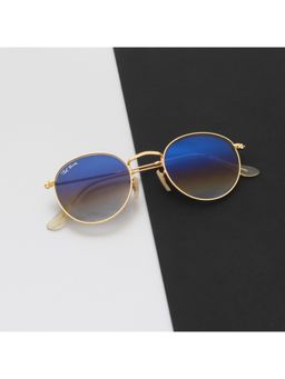 TED SMITH - Full Rim UV Protection Round Sunglasses for Unisex Glass Lens (TS-MOON_C15)