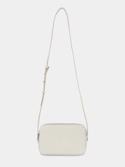 Calvin Klein - Printed White Polyester Sling Bag