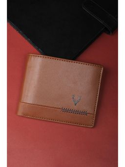 Allen Solly - Men Brown Solid Leather Wallet