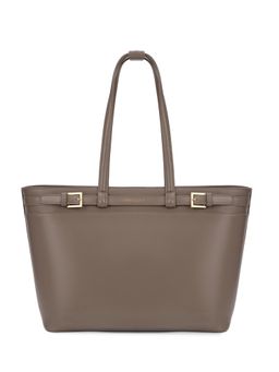 MIRAGGIO - Seoul Fit Taupe Tote Bag (L)