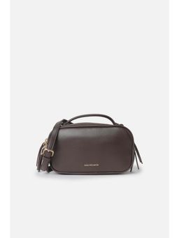 Van Heusen - Women Brown Solid Casual Sling Bag