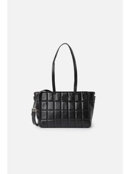 Van Heusen - Women Black Textured Casual Handbag