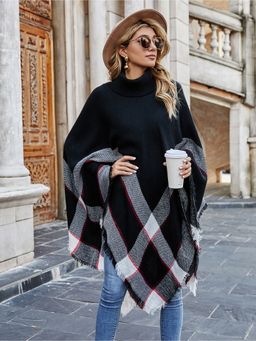 Miakee - Black Lumi Ponchos