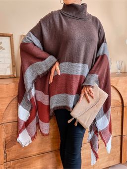 Miakee - Brown Lumi Ponchos