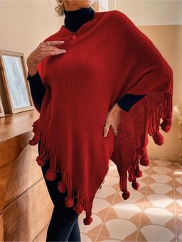 Miakee - Red Ritto Ponchos