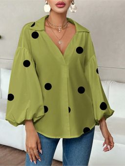 Miakee - Green Elow Top