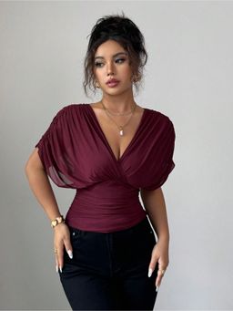 Miakee - Maroon Nyxline Top