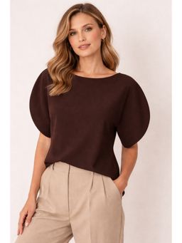 Miakee - Brown Ethel Top
