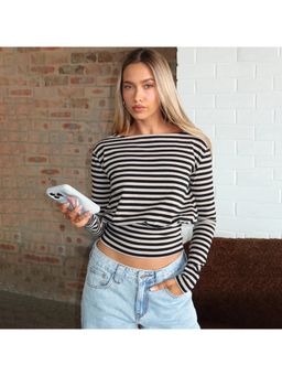 Miakee - Black Zephy Crop Top