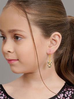 Ruby Raang Studio - Green Stone Earrings
