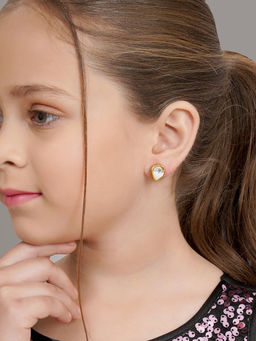 Ruby Raang Studio - Kundan Studs Earrings