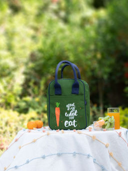 EcoRight - You Are What You Eat Insulated Lunch Bag for Unisex