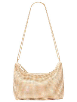 Forever New - Gold Paloma Curve Shoulder Bag