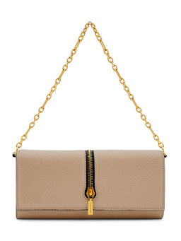 MIRAGGIO - Taupe Sia Clutch (M)