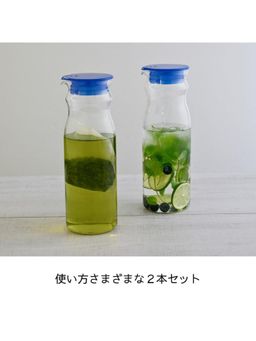 Hario - Heatproof Free Pot Mine Transparent Bottles (Pack Of 2)