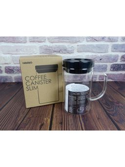 Hario - Transparent Coffee & Tea Canister with Handle