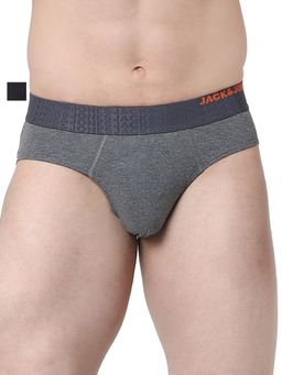Jack & Jones - Black & Grey Briefs
