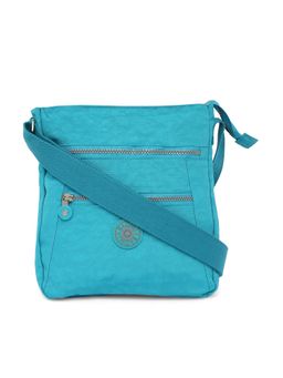 Baomi - Crinkle Range Blue Color Soft Case Nylon Sling Bag - Ba-20103031002