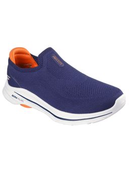 SKECHERS - Men GO WALK 8 - GABE Charcoal Slip On Walking Shoes