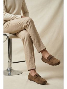 Marc Loire - Men Beige Slip-On Loafers
