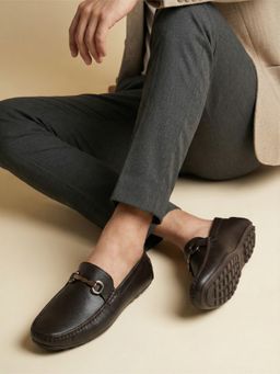 Marc Loire - Men Brown Slip-On Loafers